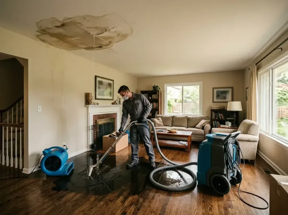 attic-pipe-burst-ceiling-drip-008 — frequently asked questions, Water Damage Restoration & Carpet Care in Daytona Beach Shor…